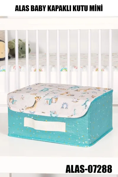 ALAS-07288 BABY KAPAKLI KUTU MİNİ MAVİ
