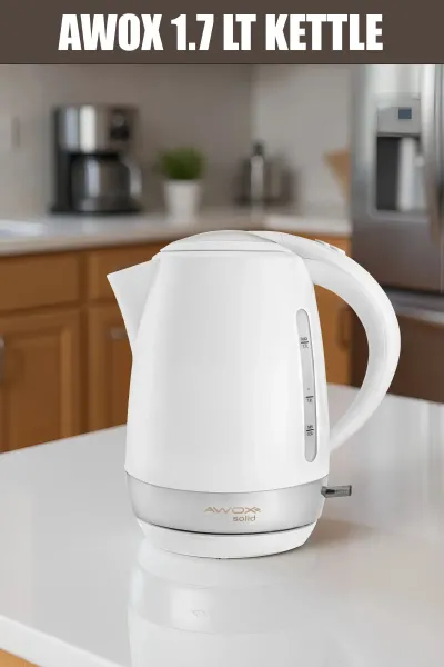 AWOX BEYAZ KETTLE SU ISITICI