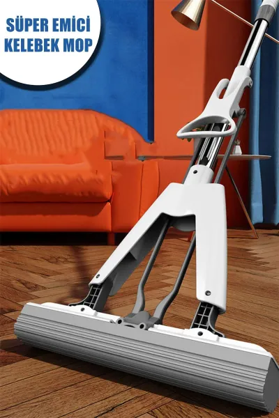 🦋 KELEBEK SIKMA MEKANİZMALI MOP