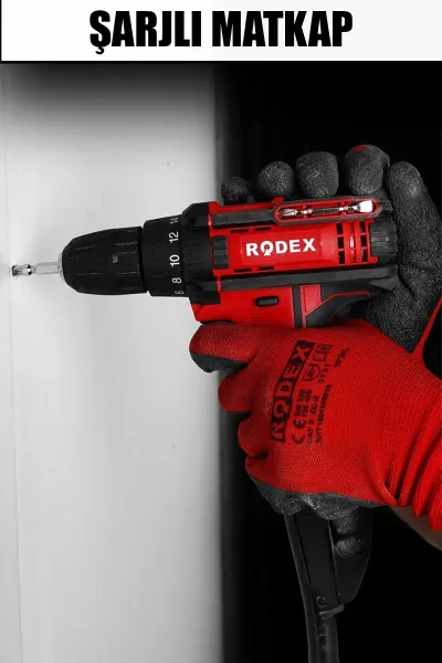 RODEX ŞARJLI MATKAP
