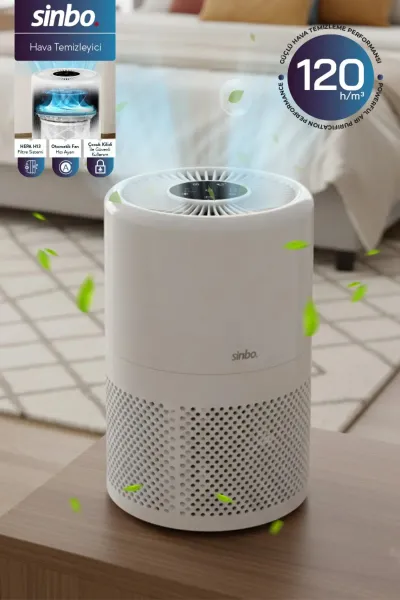 SİNBO BEYAZ HAVA TEMİZLEME CİHAZI