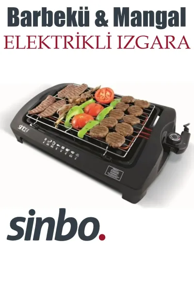 SİNBO SBG-7102 ELEKTRİKLİ IZGARA