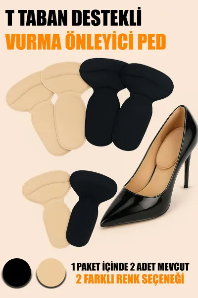 👟T TABAN DESTEKLİ VURMA ÖNLEYİCİ PAD