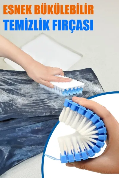 🌀ESNEK BÜKÜLEBİLİR TEMİZLİK FIRÇASI
