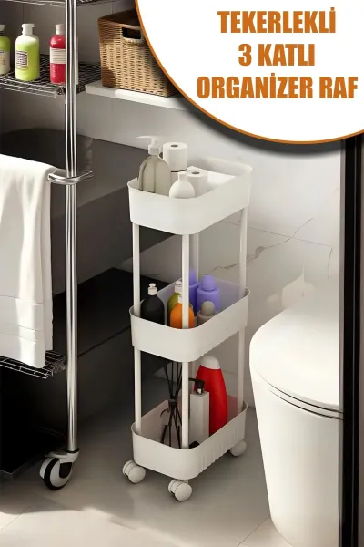✨ ÜÇ KATLI BÜYÜK BOY ÇOK AMAÇLI ORGANİZER ✨