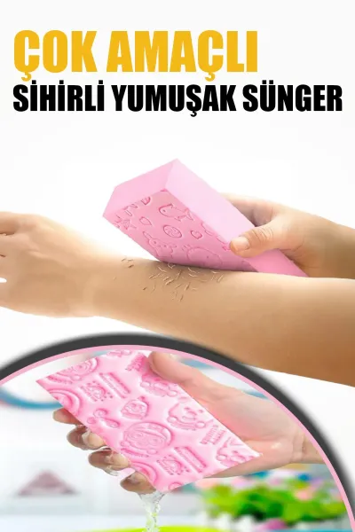 🧽ÇOK AMAÇLI YUMUŞAK SÜNGER