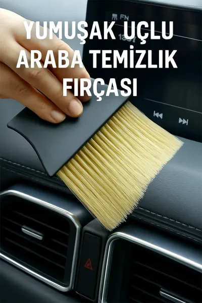🚗YUMUŞAK UÇLU ARABA TEMİZLİK FIRÇASI