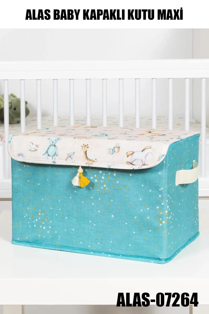 ALAS-07264 BABY KAPAKLI KUTU MAXI MAVİ - dibidip