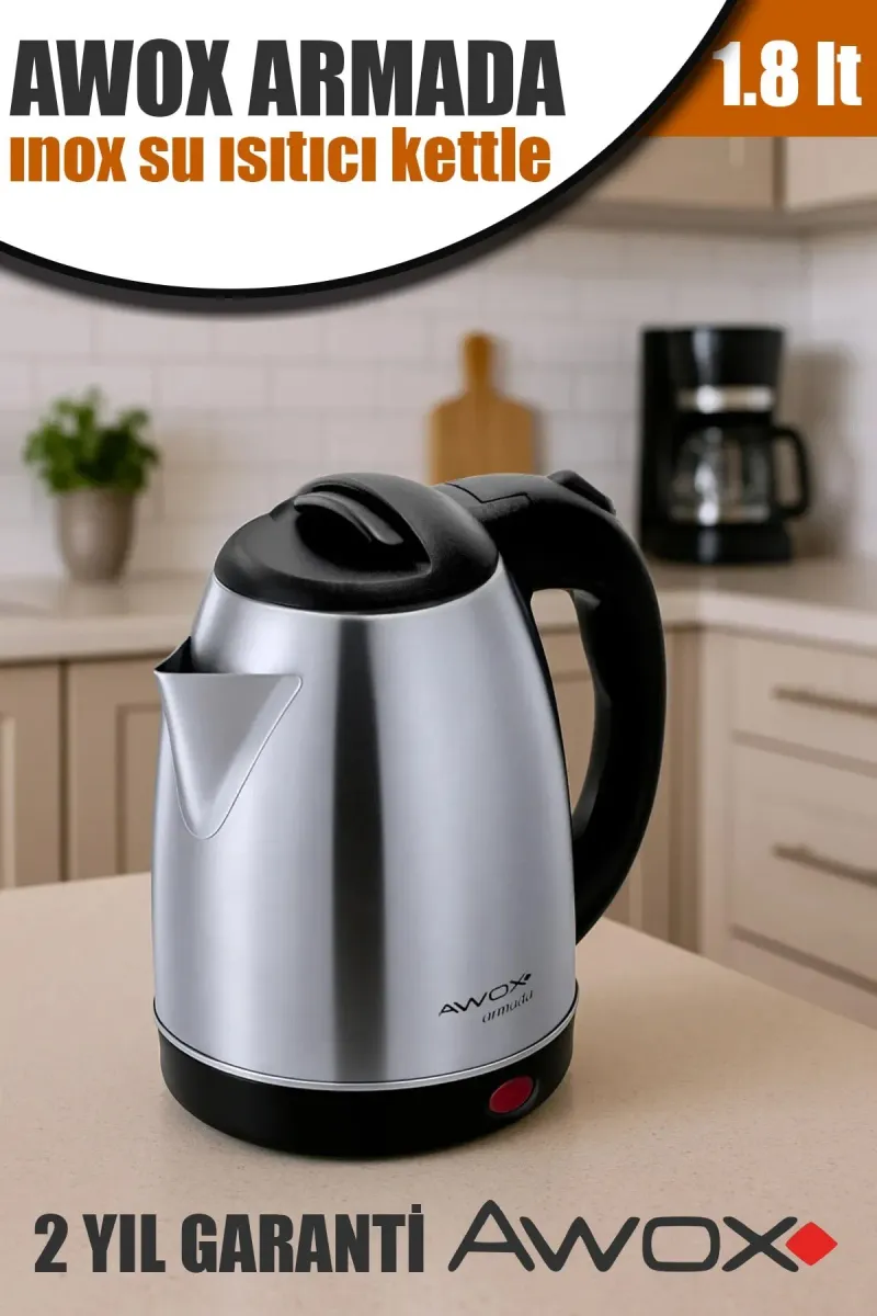 AWOX ARMADA INOX SU ISITICI KETTLE - dibidip 