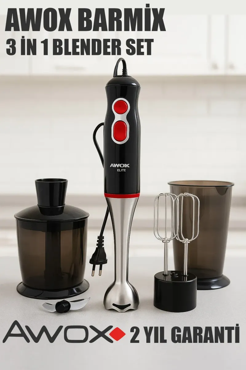 AWOX BARMIX 3 IN 1 BLENDER SET - dibidip 