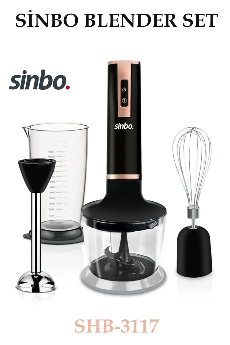 SİNBO SHB-3117 BLENDER SET - dibidip