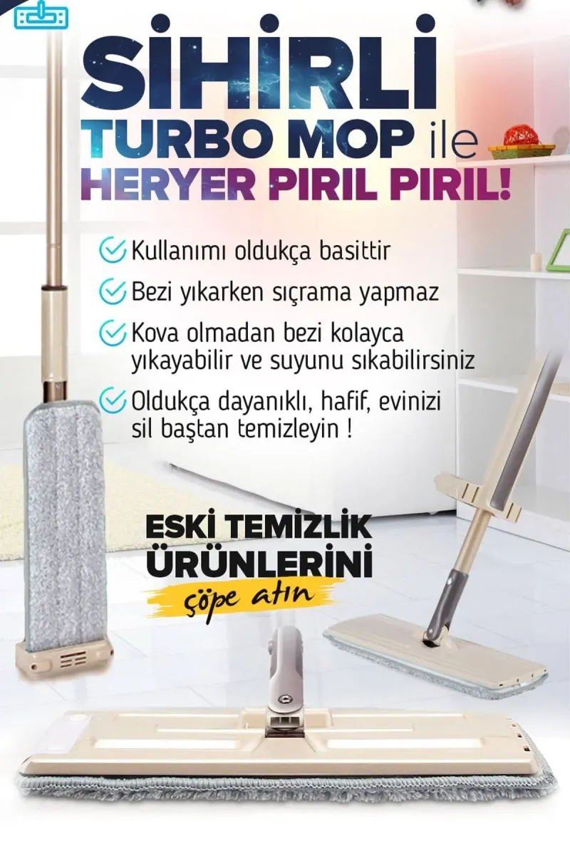 🧽SIKMALI SPİN MOP - dibidip