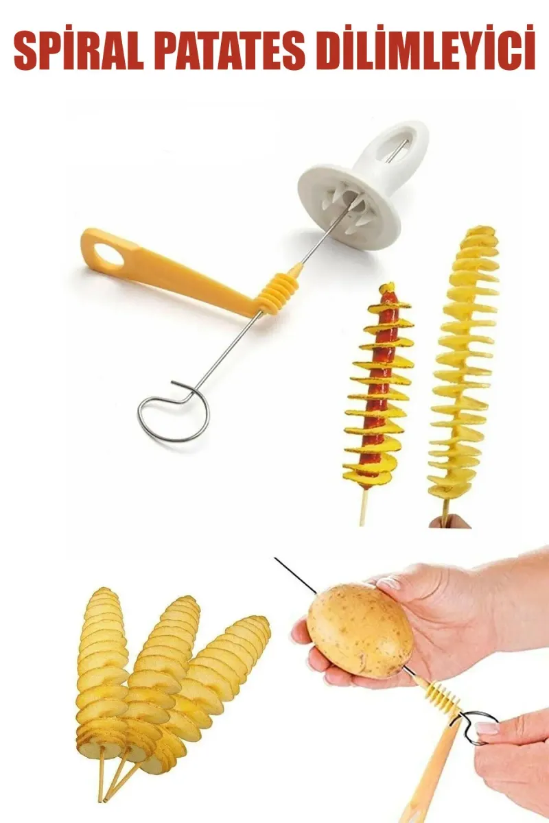 SPİRAL PATATES DİLİMLEYİCİ