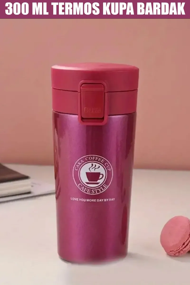 VACUUM 300ML FİLTRELİ ÇELİK TERMOS KUPA BARDAK