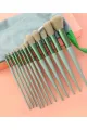 13 LÜ YEŞİL FIRÇA SETİ