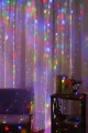3X3 Metre Renkli Usb & Kumandalı Tel Perde Led Dekor Lamba
