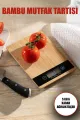 DİJİTAL BAMBU MUTFAK TERAZİ TARTI
