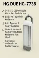 💡HG LED ŞARJLI IŞILDAK FENER - dibidip