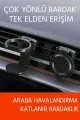 Katlanabilir Araba Bardak Şişe Tutucu