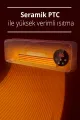 KİWİ KHT-8490 KLİMA TİPİ KUMANDALI ISITICI FAN