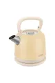 KİWİ KK-3340W KREM NOSTALJİ DEMLİK MODEL ÇELİK KETTLE SU ISITICI 2.2LT