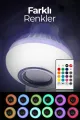 🎶KUMANDALI BLUETOOTHLU LED LAMBA - dibidip 
