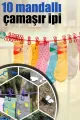 🧺 MANDALLI ÇAMAŞIR İPİ - dibidip 
