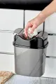 12 LT METAL ASKILI PLASTİK ÇÖP KOVASI