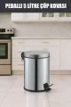 PEDALLI 5LT METAL ÇÖP KOVASI