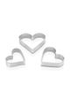 QLUX L-00557 3 BOY METAL KURABİYE KALIBI