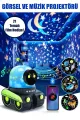 🧸EĞİTİCİ VE EĞLENCELİ ROBOT TEMALİ PROJEKTÖR GECE LAMBASI 21 FİLMLİ