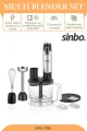 SİNBO SHB-3186 MULTİ BLENDER SET - dibidip 
