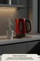 SİNBO SK-8031 KIRMIZI ÇELİK KETTLE SU ISITICISI