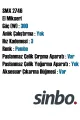 SİNBO SMX-2746 ÇİFT ÇIRPMA EL MİKSERİ - dibidip