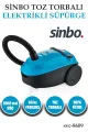 SİNBO SVC-8609 TOZ TORBALI SÜPÜRGE - dibidip 
