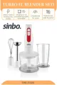 SİNBO SHB-3100S TURBO EL BLENDER SETİ - dibidip 