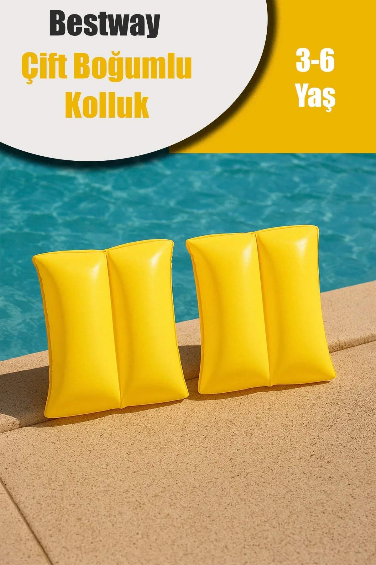 BESTWAY 32005 ÇİFT BOĞUMLU ÇOCUK DENİZ KOLLUK
