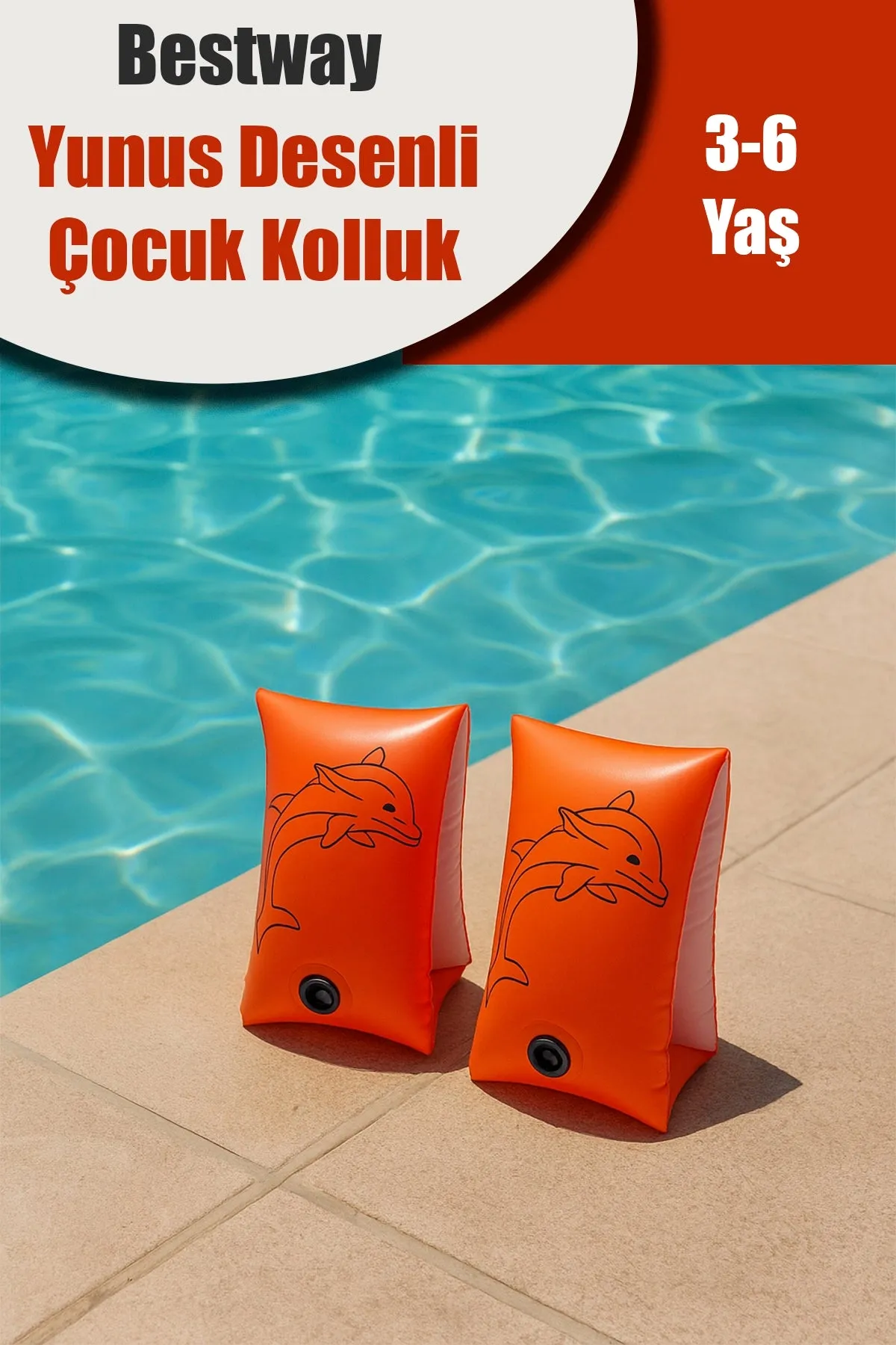 BESTWAY 32042 YUNUS DESENLİ ÇOCUK DENİZ KOLLUK