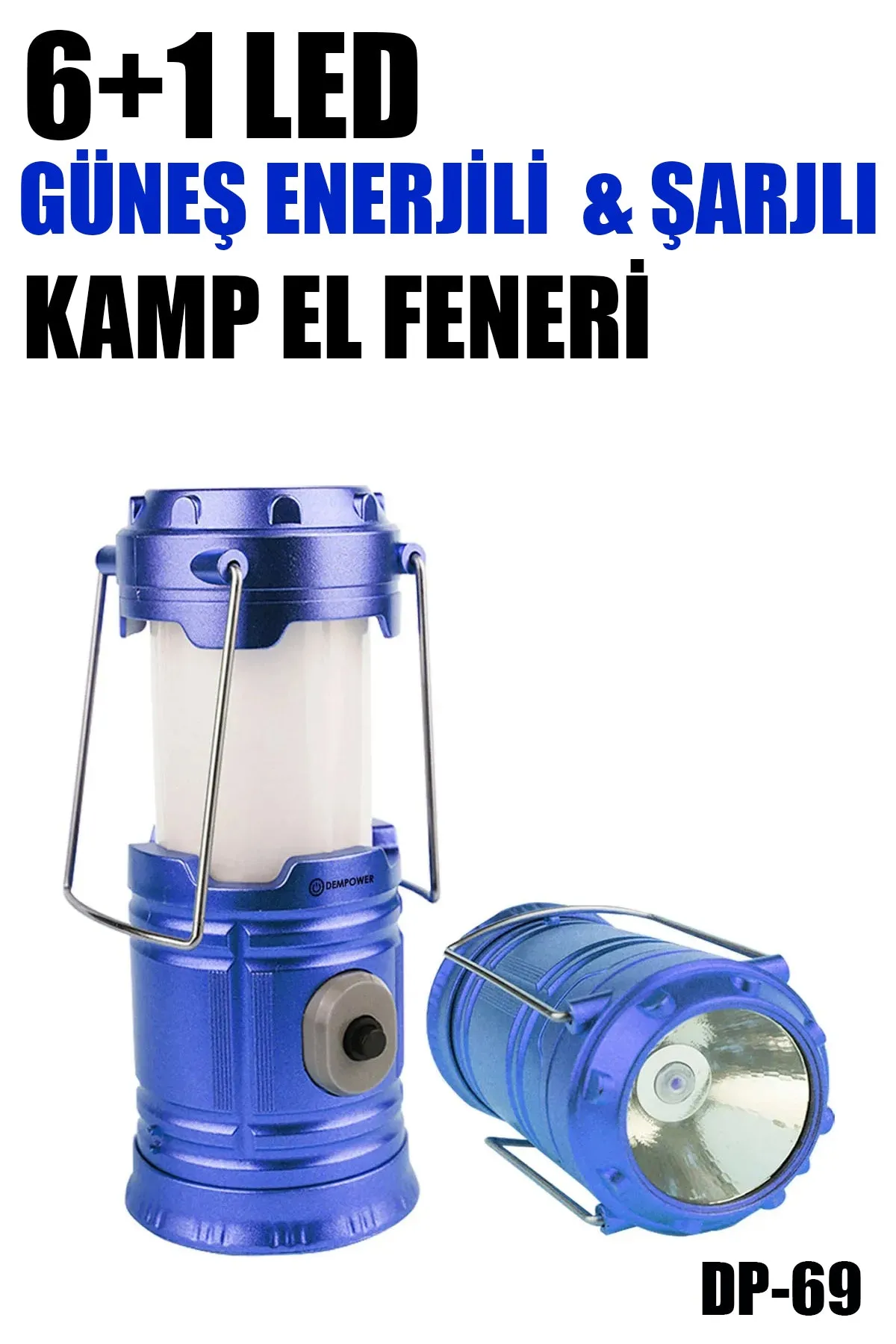 🏕️KAMP EL FENERİ GÜNEŞ ENERJİLİ ŞARJLI