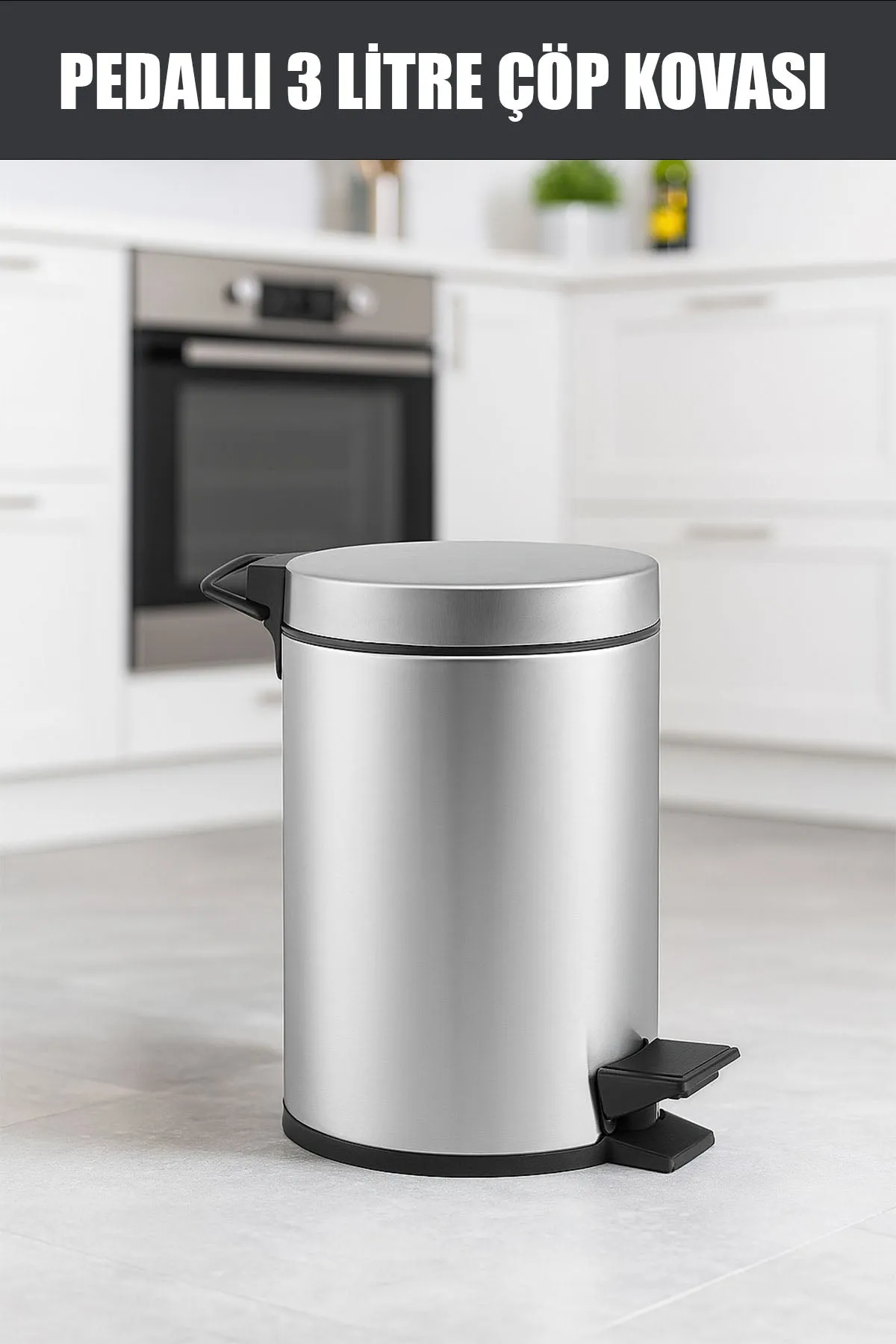 PEDALLI 3LT METAL ÇÖP KOVASI